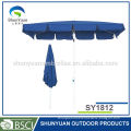160G polyester UV50+ with pyramid type umbrella hat beach rectangular Umbrella